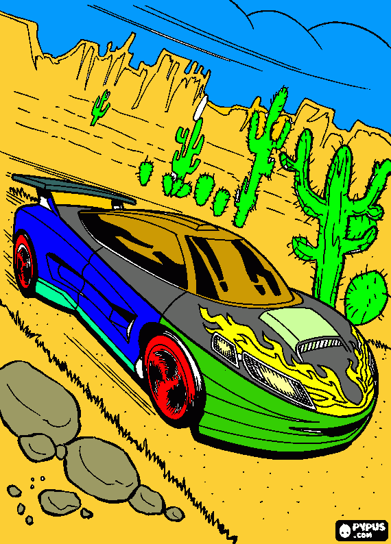 hot wels para colorir e imprimir