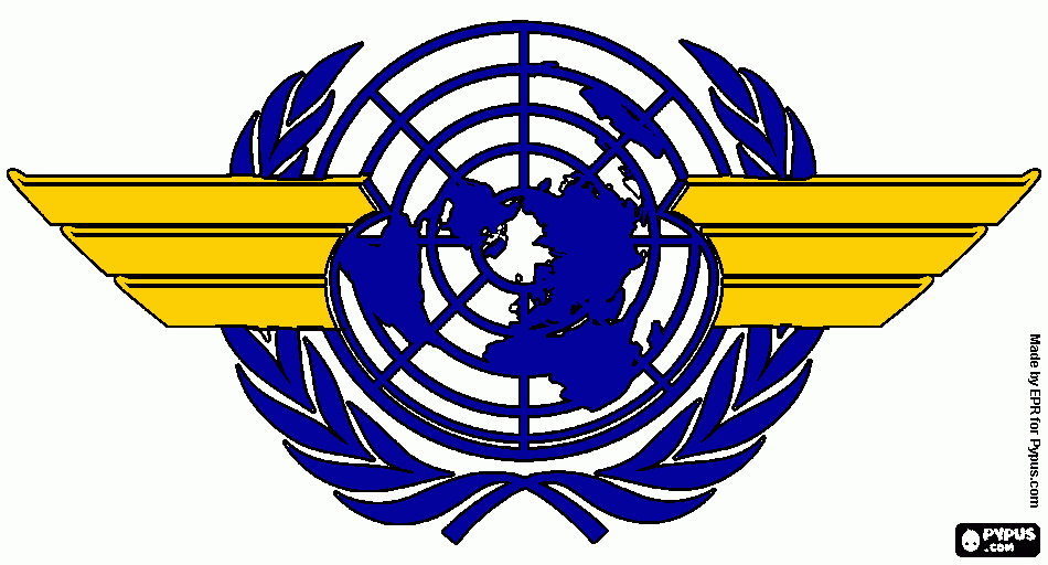 icao para colorir e imprimir