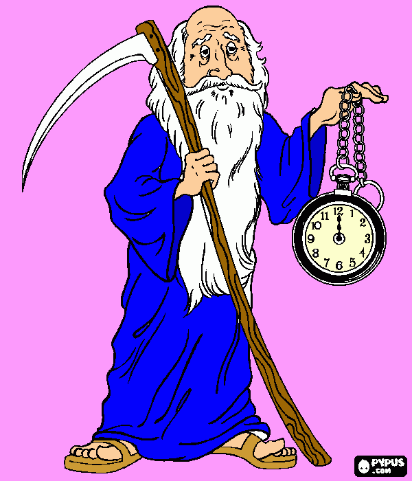 idoso para colorir e imprimir