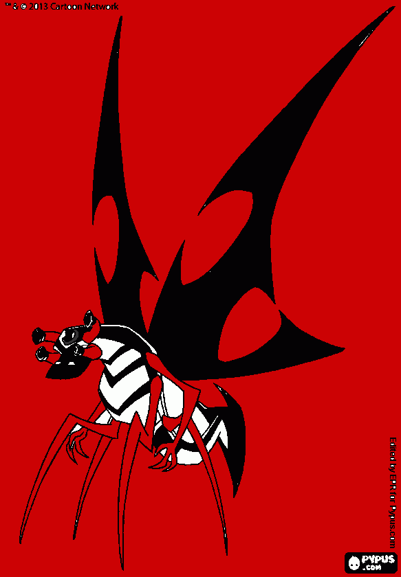 incektoide para colorir e imprimir