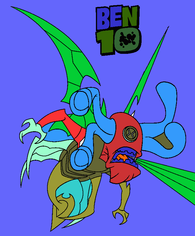 insectoide para colorir e imprimir