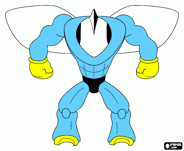 Insector para colorir e imprimir