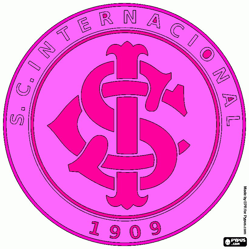 inter morango para colorir e imprimir