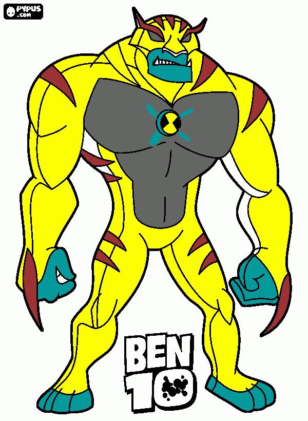 irado supremo para colorir e imprimir