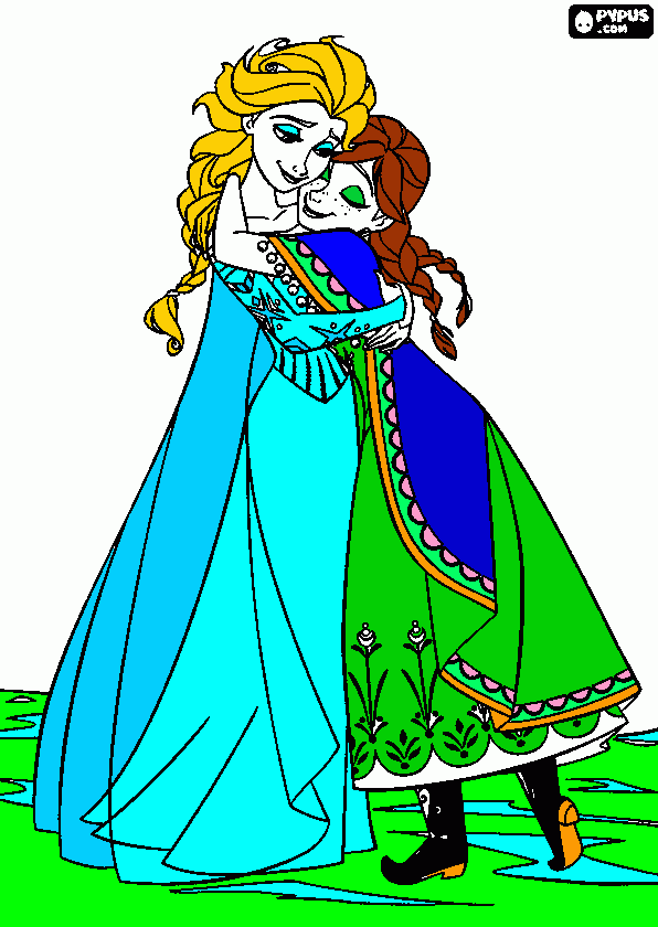 IRISI ME ELIZA para colorir e imprimir