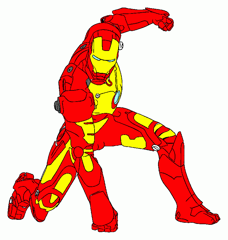 iron man para colorir e imprimir