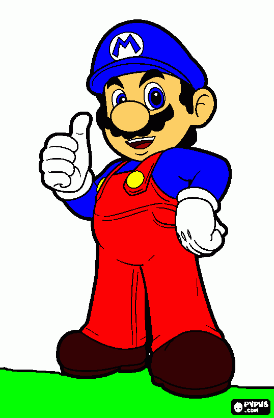 IT'S ME ICE MARIO! para colorir e imprimir