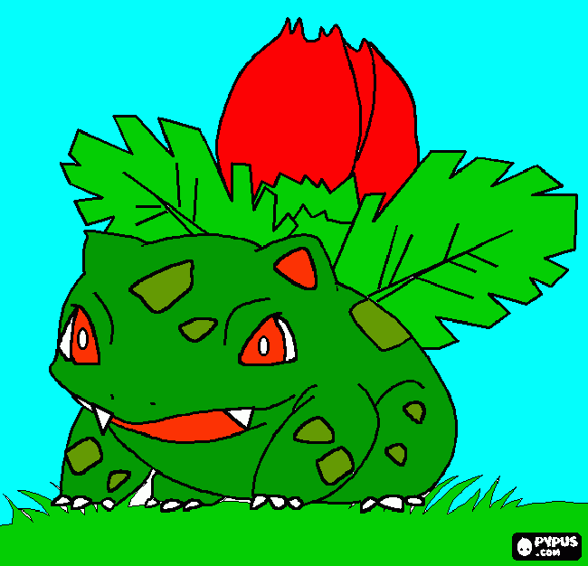 ivysaur para colorir e imprimir