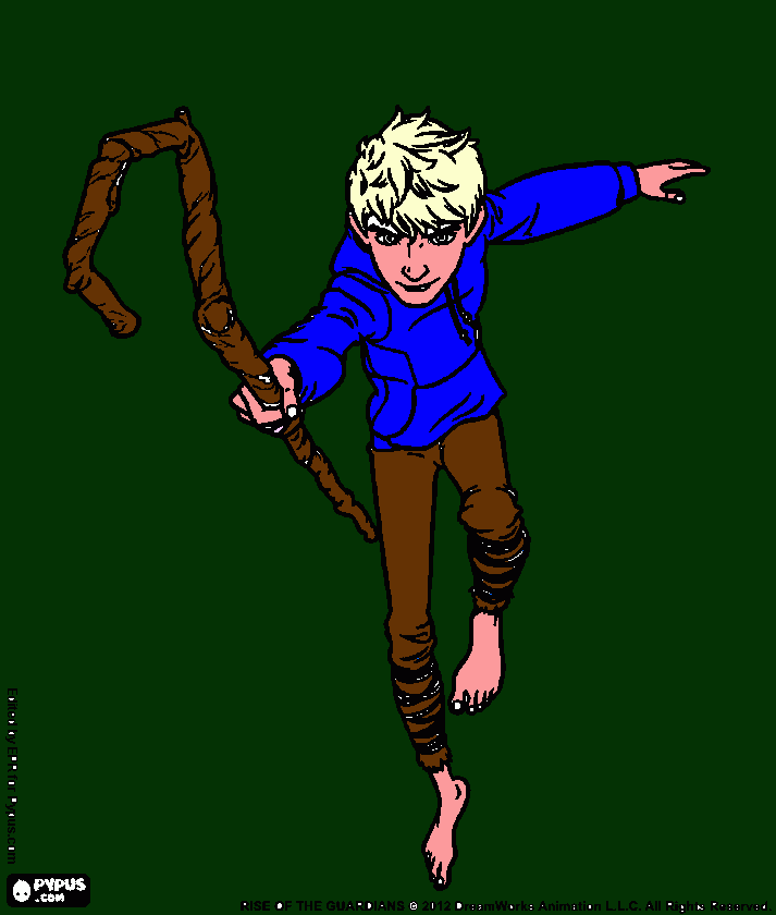 Jack Frost para colorir e imprimir