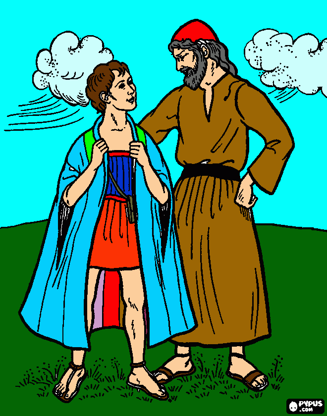 jaco e jose para colorir e imprimir