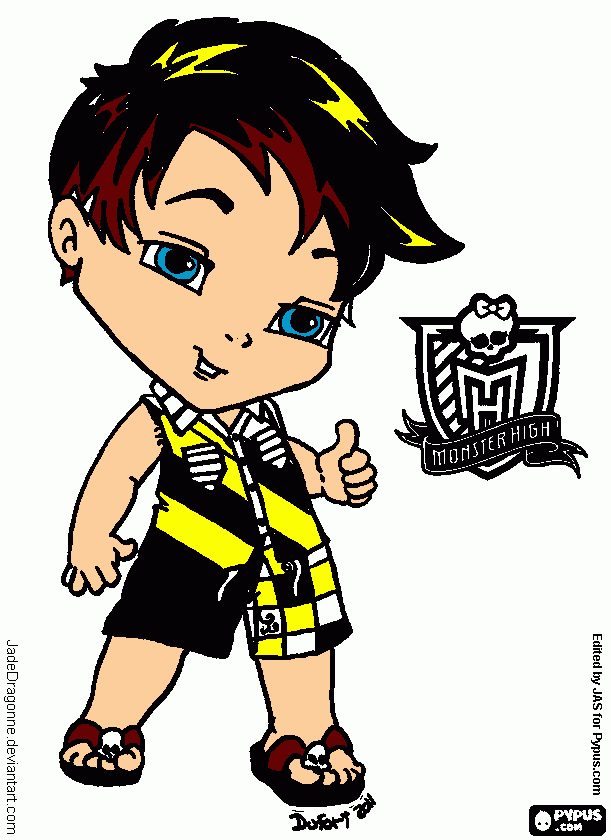 jason jekyll para colorir e imprimir