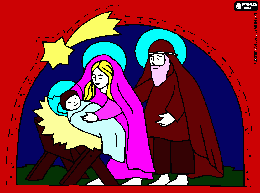 jessus e lindo para colorir e imprimir