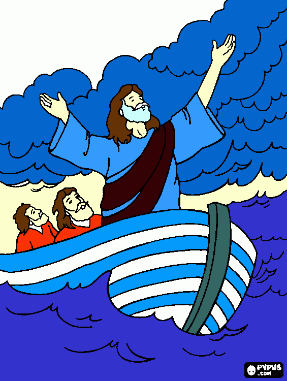 jesus e meu sauvado para colorir e imprimir