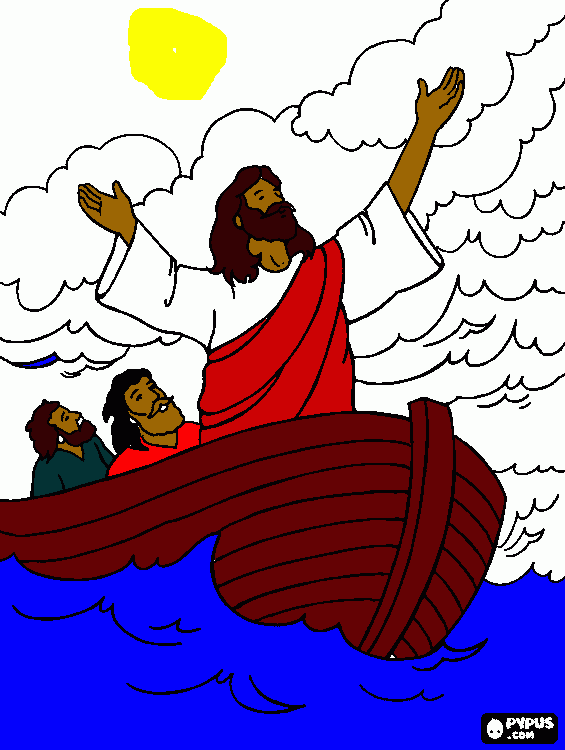 jesus e seus dicipolos para colorir e imprimir