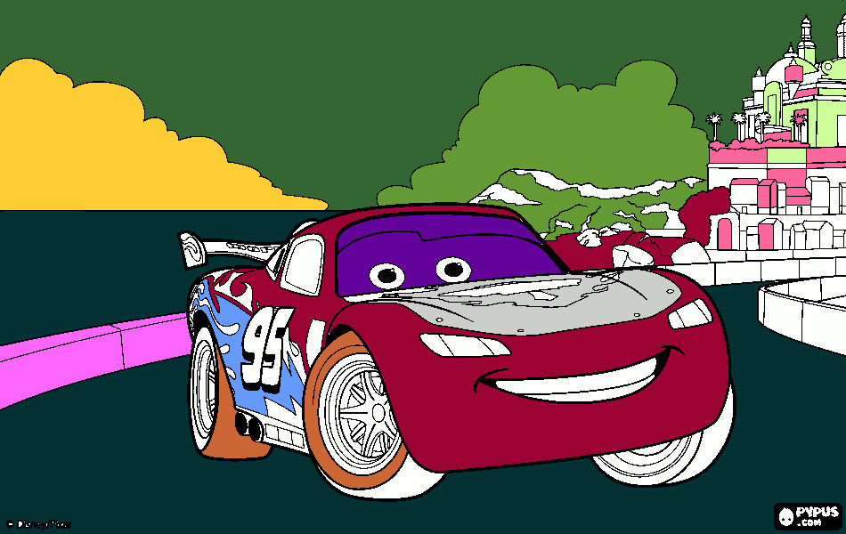 joao carro 2 para colorir e imprimir