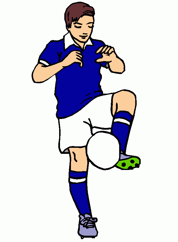 Jogador Cruzeiro para colorir e imprimir