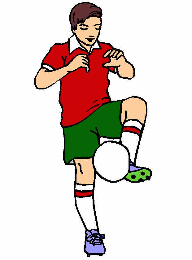 Jogador Portugal para colorir e imprimir