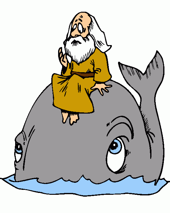 jonas e o peixe para colorir e imprimir