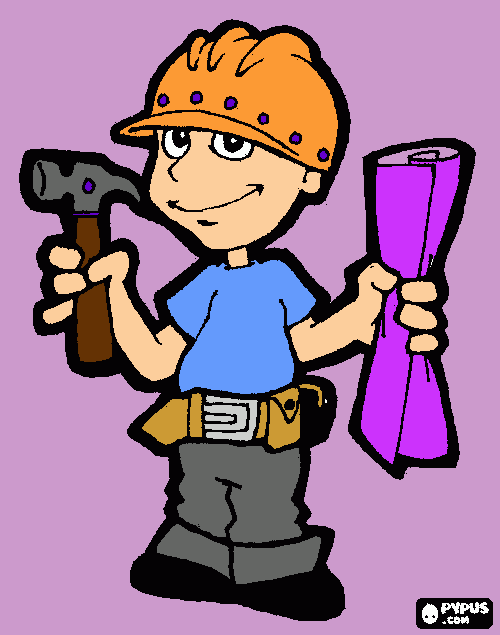 Jovem Aprendiz para colorir e imprimir