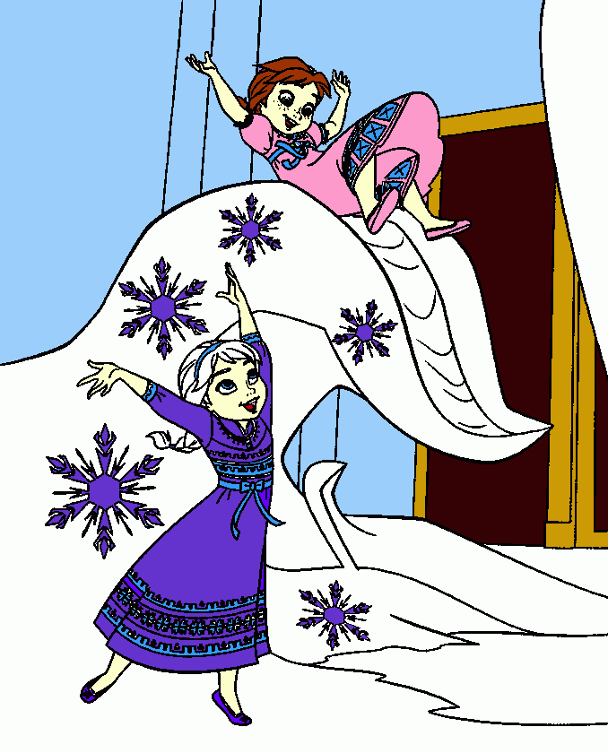 Julyanna e Crystal para colorir e imprimir