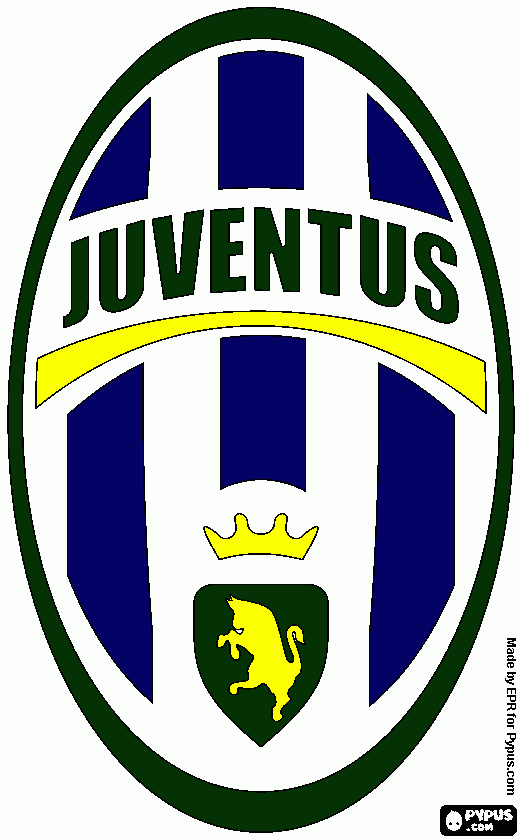 Juventus FC para colorir e imprimir