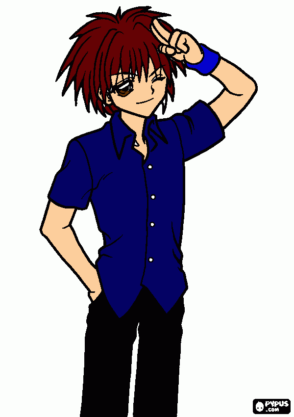 Kaito para colorir e imprimir