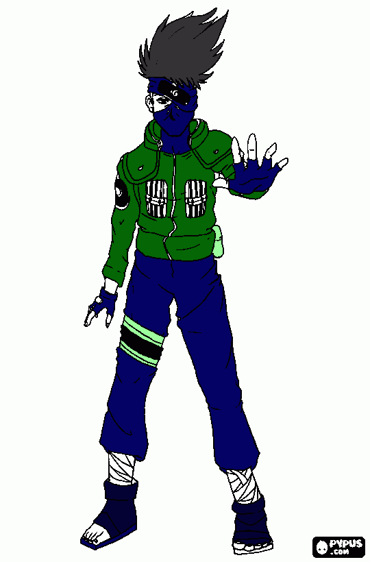 kakachi para colorir e imprimir