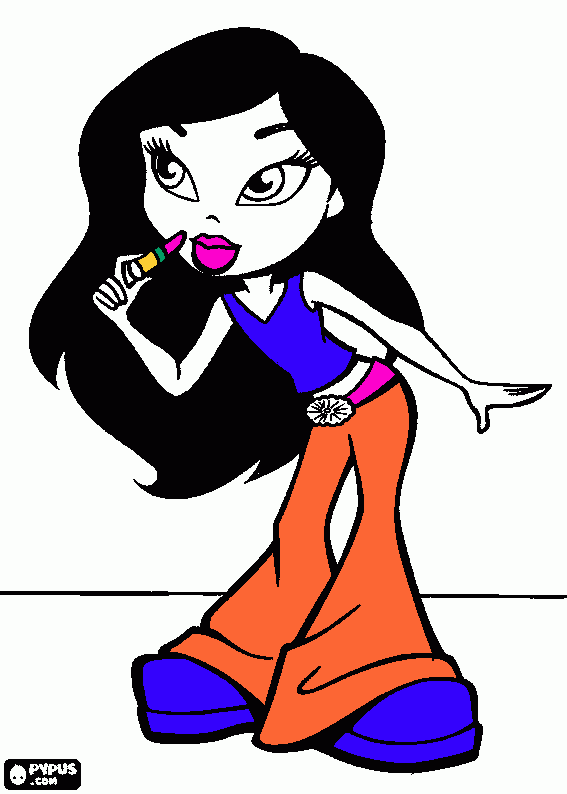 Kal em miniatura para colorir e imprimir