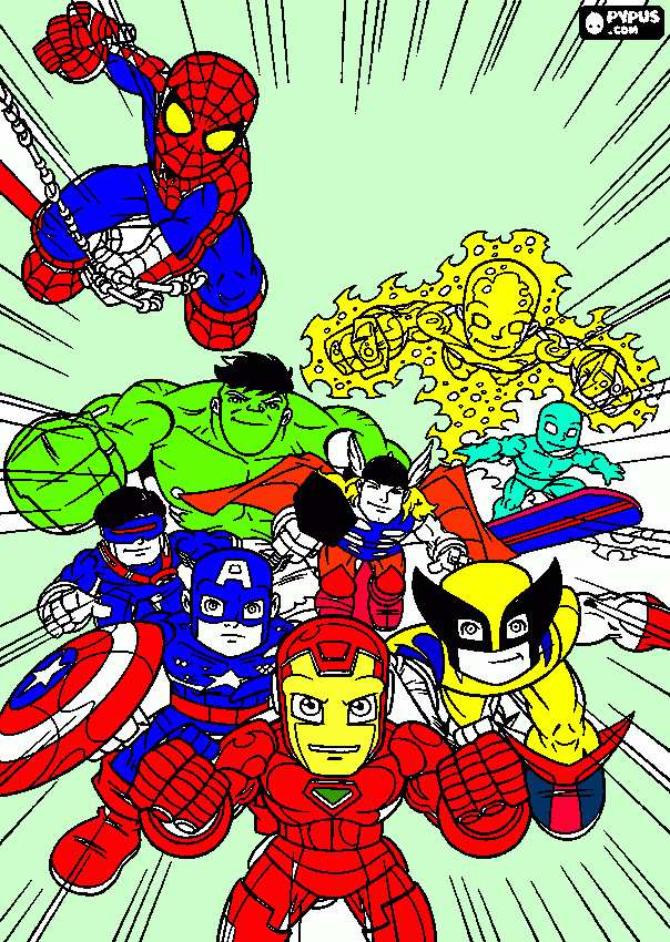 kaua pintou para colorir e imprimir