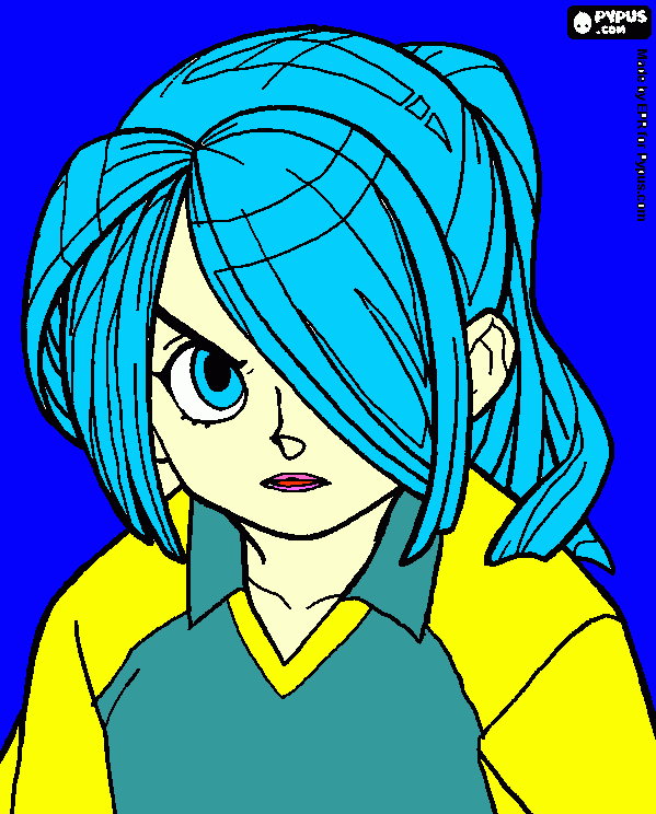 kazemaru para colorir e imprimir