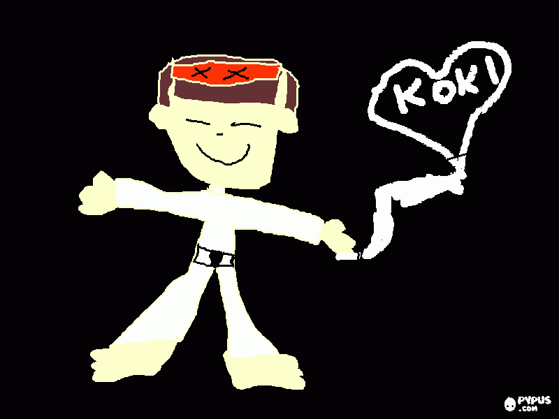 kokimoto para colorir e imprimir