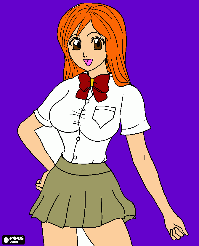 Kurosaki-kun para colorir e imprimir