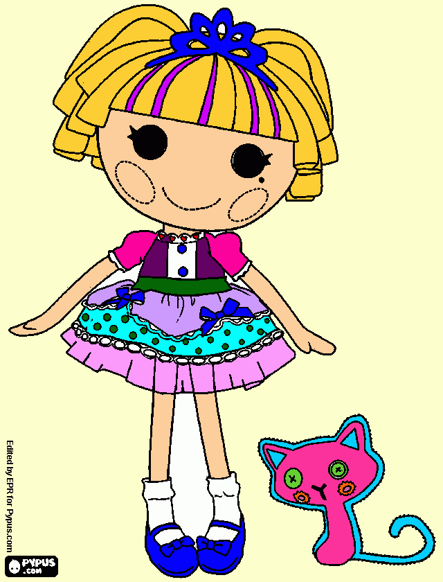 Lala Jewel para colorir e imprimir