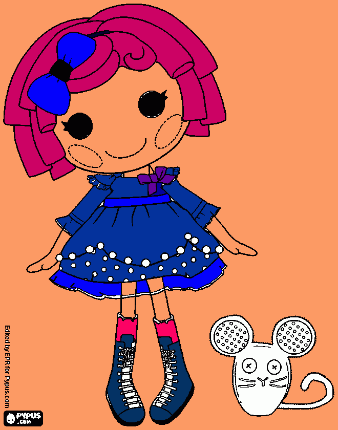 lalaloopys para colorir e imprimir