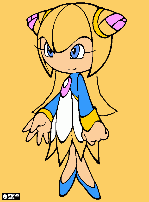 Laura The Seedrian para colorir e imprimir