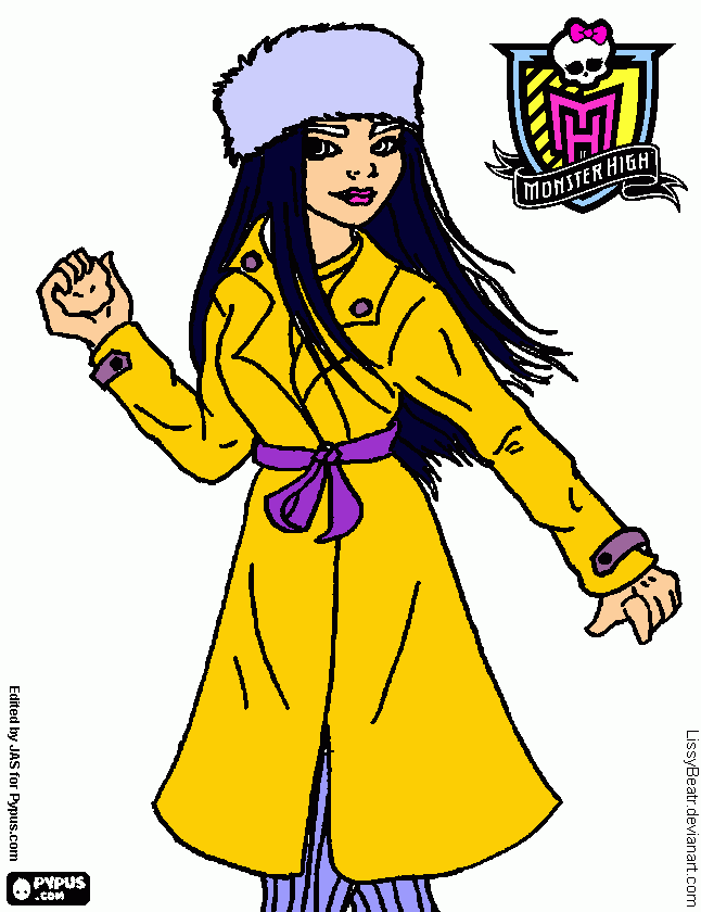 lauren para colorir e imprimir