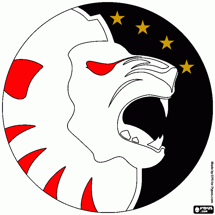 leao modelo 6 para colorir e imprimir