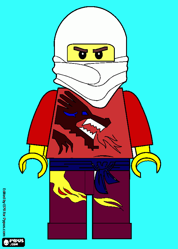 lego ninjago para colorir e imprimir