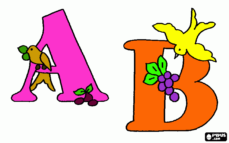 letras da sala de vacina para colorir e imprimir