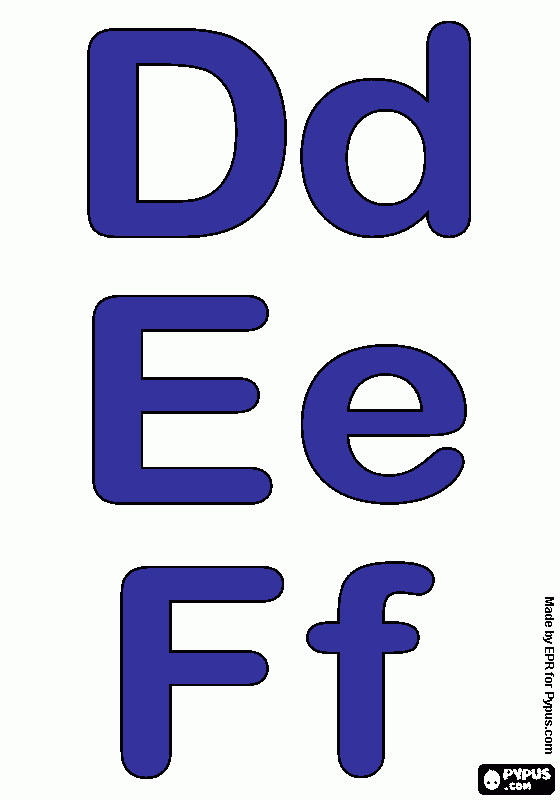 letras de forma do alfabeto de bolha para colorir e imprimir