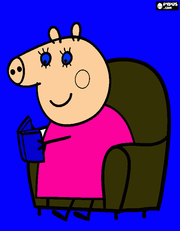 LINDA PEPA para colorir e imprimir