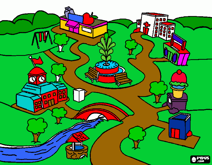 lindo de ingles para colorir e imprimir