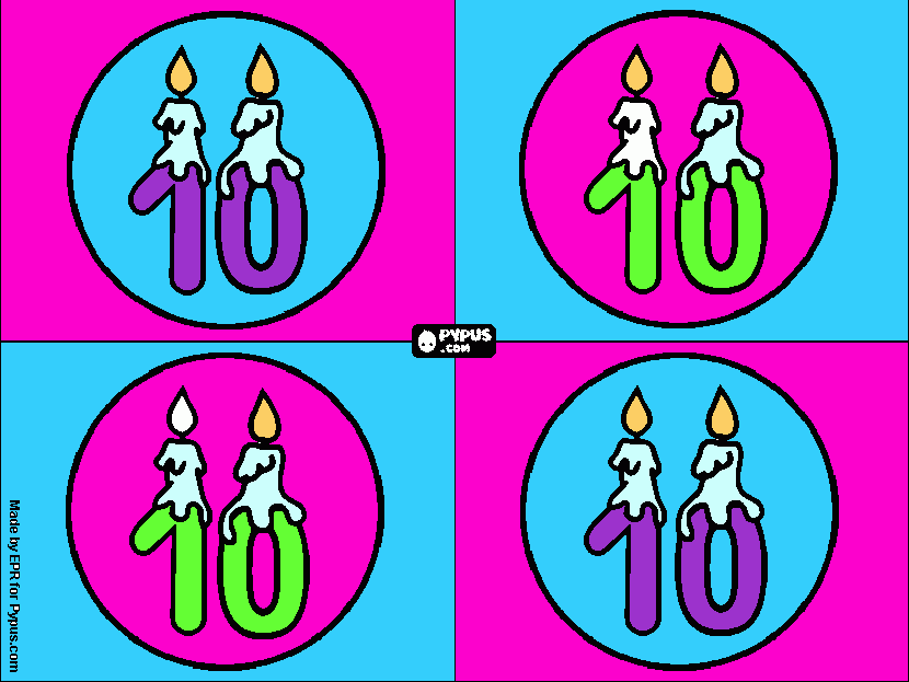 lindo esse aniversário para colorir e imprimir