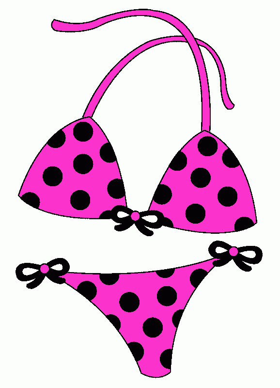 lingerie rosa para colorir e imprimir