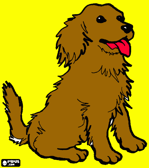 lingua para colorir e imprimir