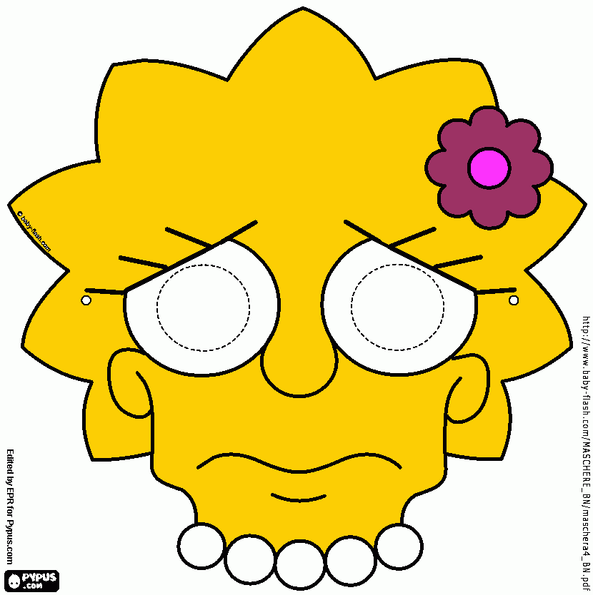 liza para colorir e imprimir