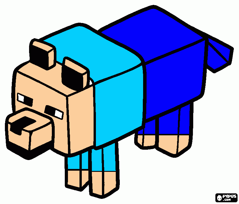 lobo stive para colorir e imprimir