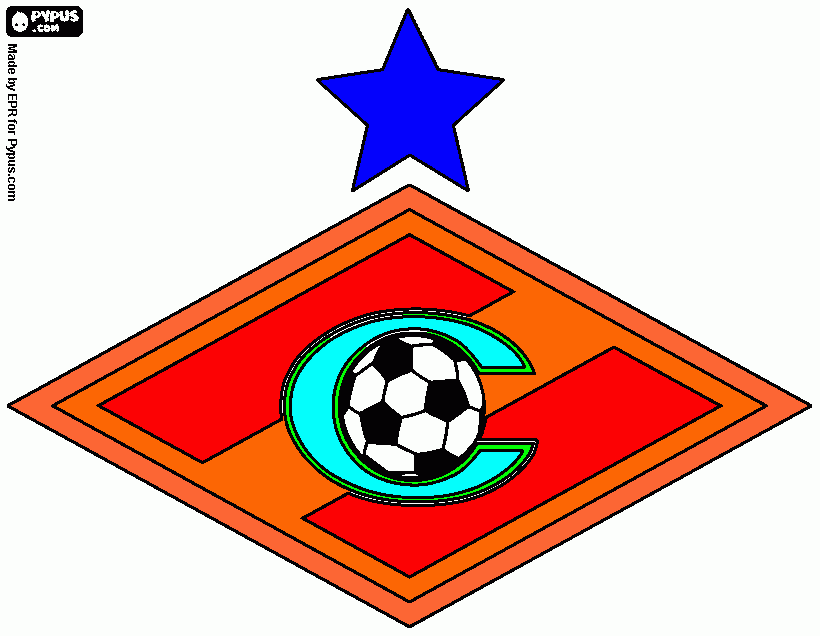 logo do time de futebol para colorir e imprimir