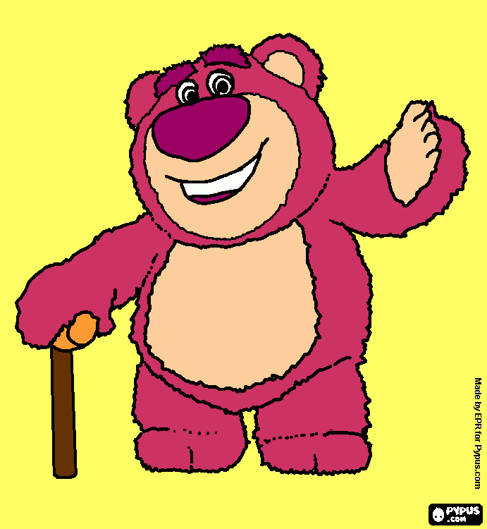 lotso para colorir e imprimir