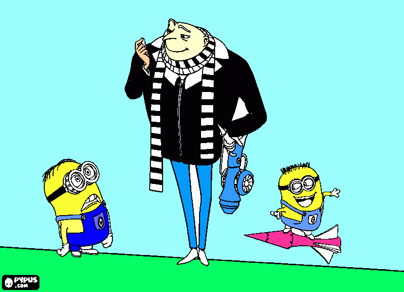 luma e sarah para colorir e imprimir